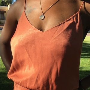 Champagne Banana Republic dress